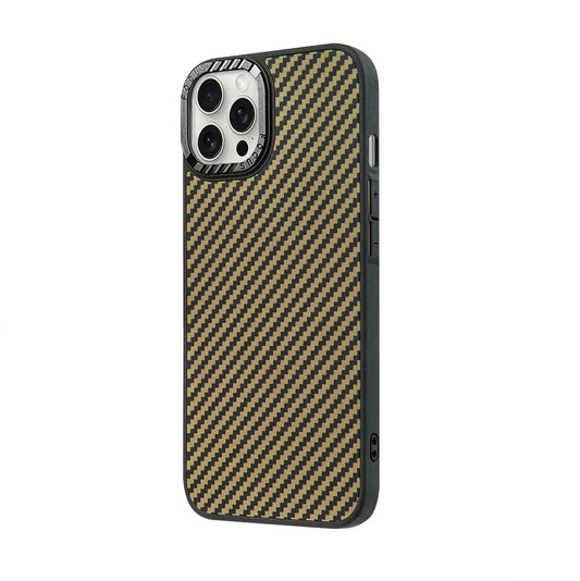 Apple iPhone 15 Pro Max Karbon Magsafe Gold