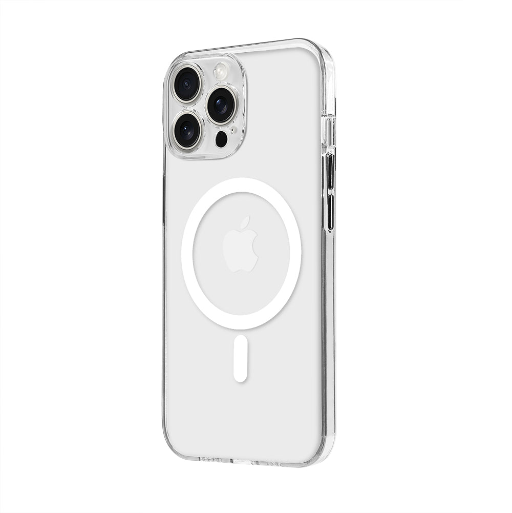Apple iPhone 12 Pro Max Kamera Korumalı Şeffaf Mika Magsafe Saydam