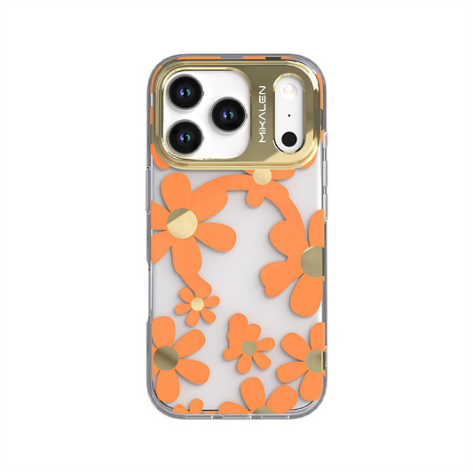 iPhone 16 Pro Max Mikalen Çiçekli Telefon Kılıfı