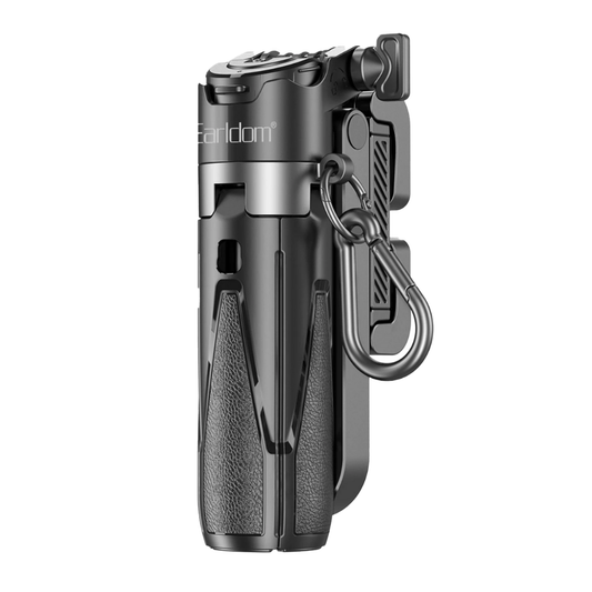 Earldom 360 Derece Ayarlanabilir Açılı BT Tripodlu Selfie Çubuğu - Siyah