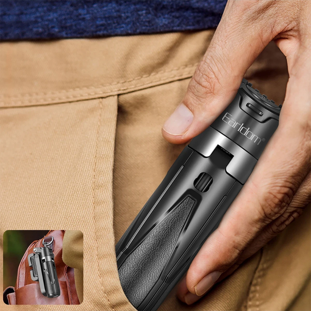 Earldom 360 Derece Ayarlanabilir Açılı BT Tripodlu Selfie Çubuğu - Siyah