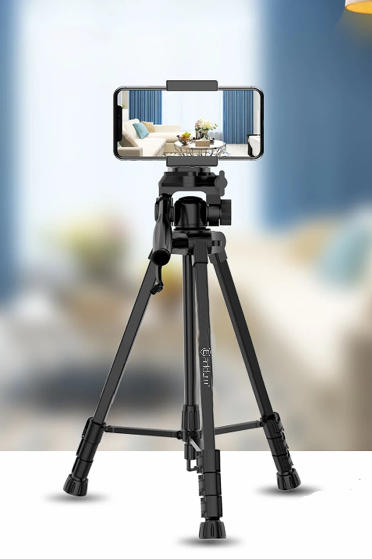 Earldom 1.5M Ayarlanabilir Tripod - Siyah