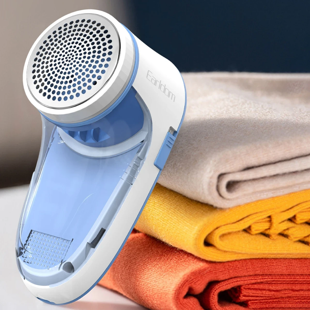 Earldom L1 Dahili Hazneli Elbise Tüy Toplama Makinesi - Beyaz