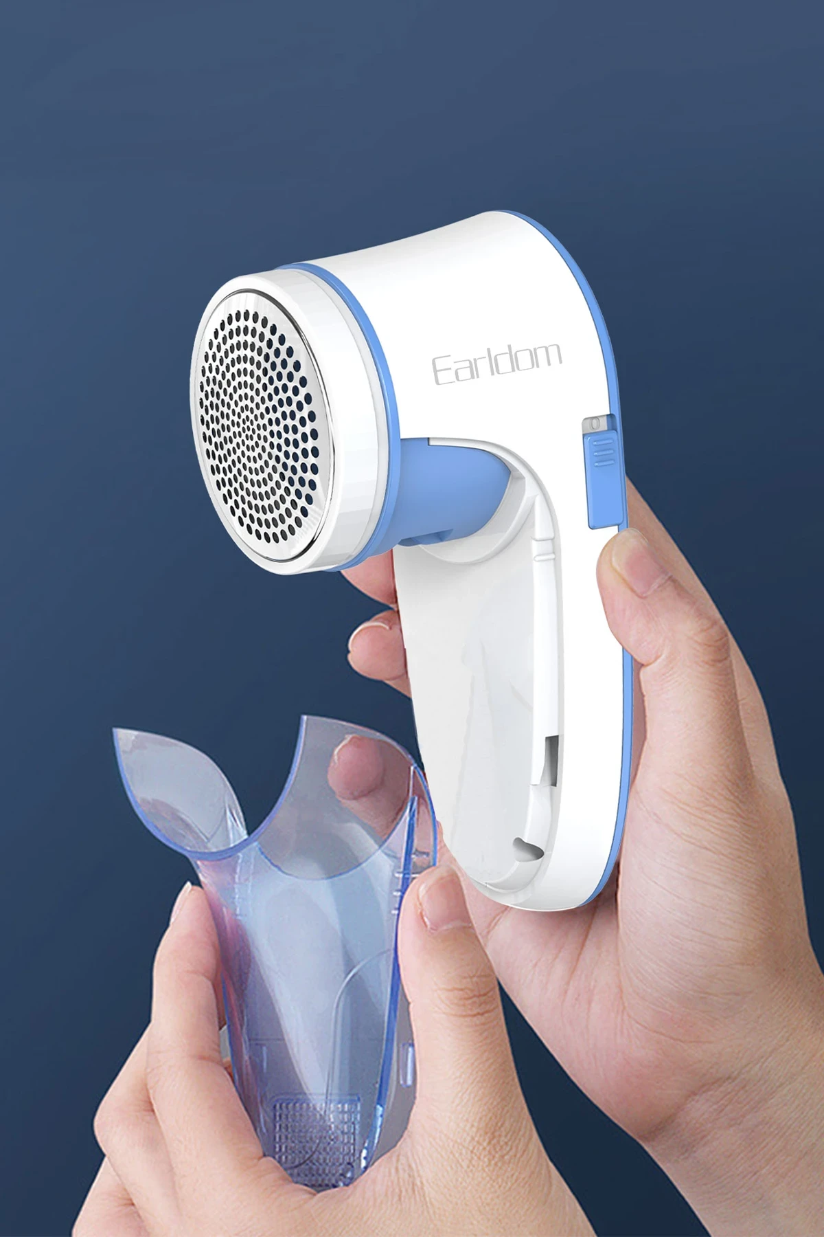 Earldom L1 Dahili Hazneli Elbise Tüy Toplama Makinesi - Beyaz