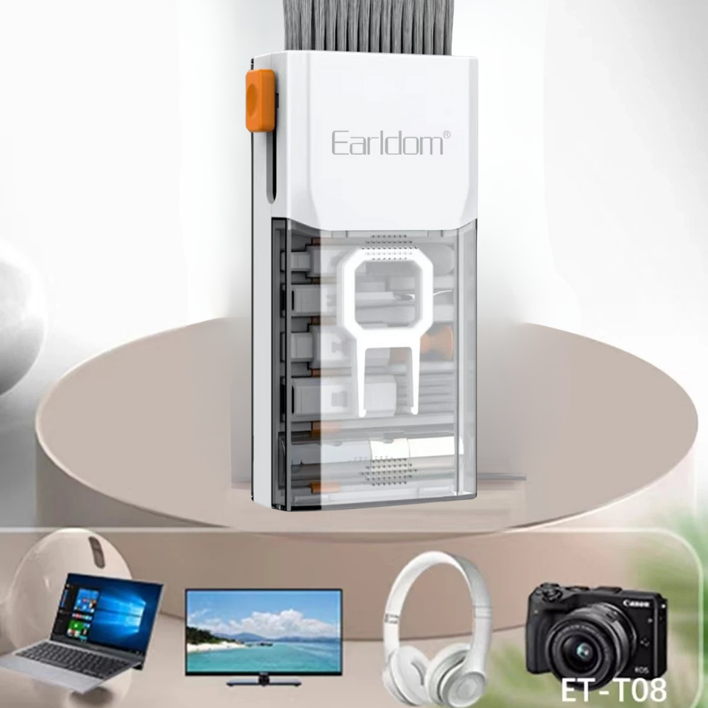 Earldom Çok Fonksiyonlu Temizleme Kiti - Beyaz