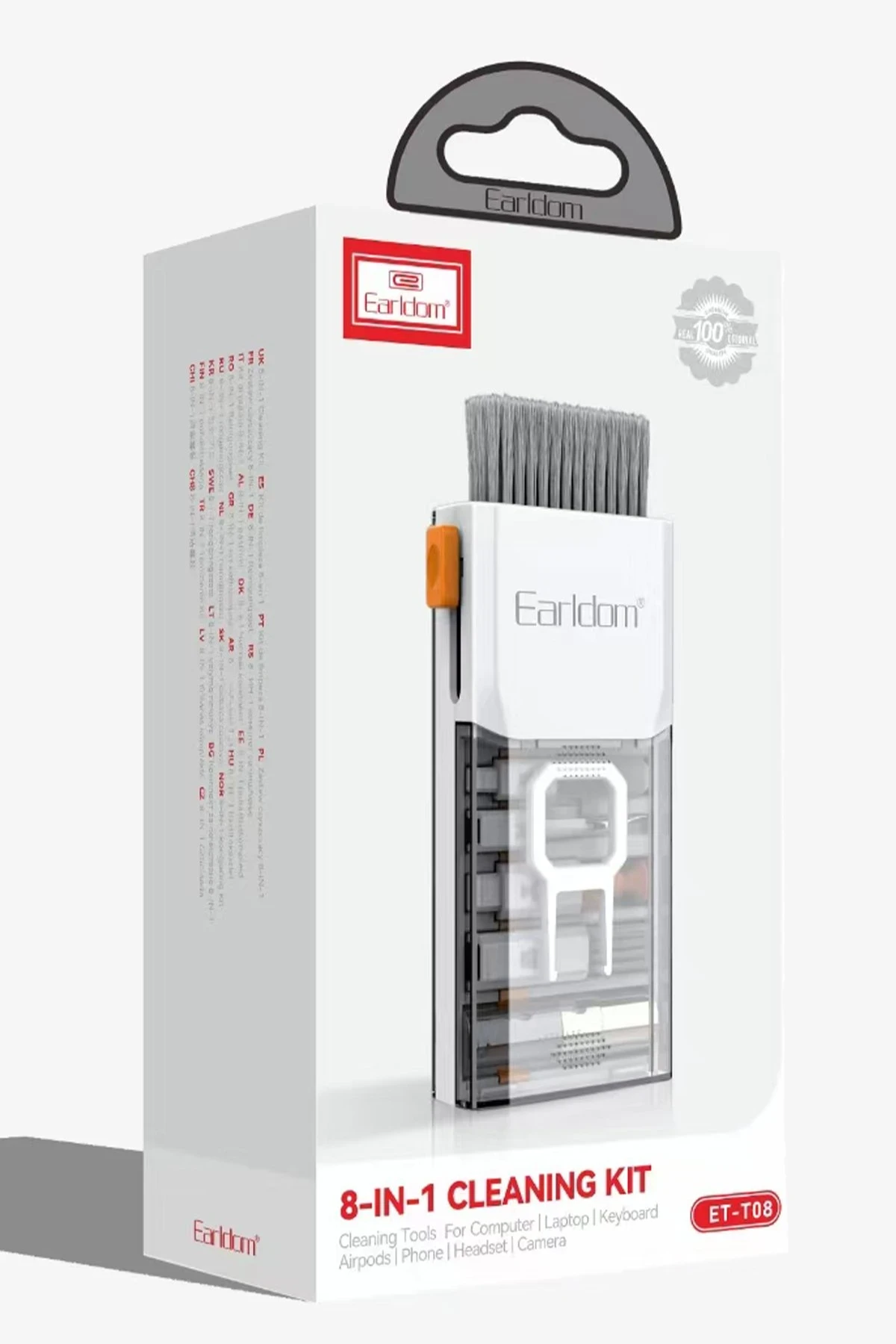 Earldom Çok Fonksiyonlu Temizleme Kiti - Beyaz