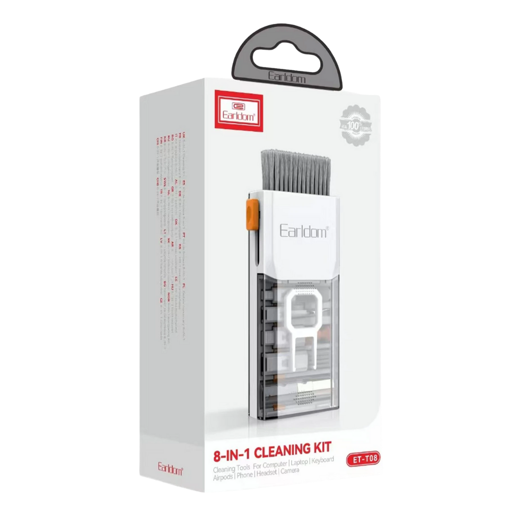 Earldom Çok Fonksiyonlu Temizleme Kiti - Beyaz