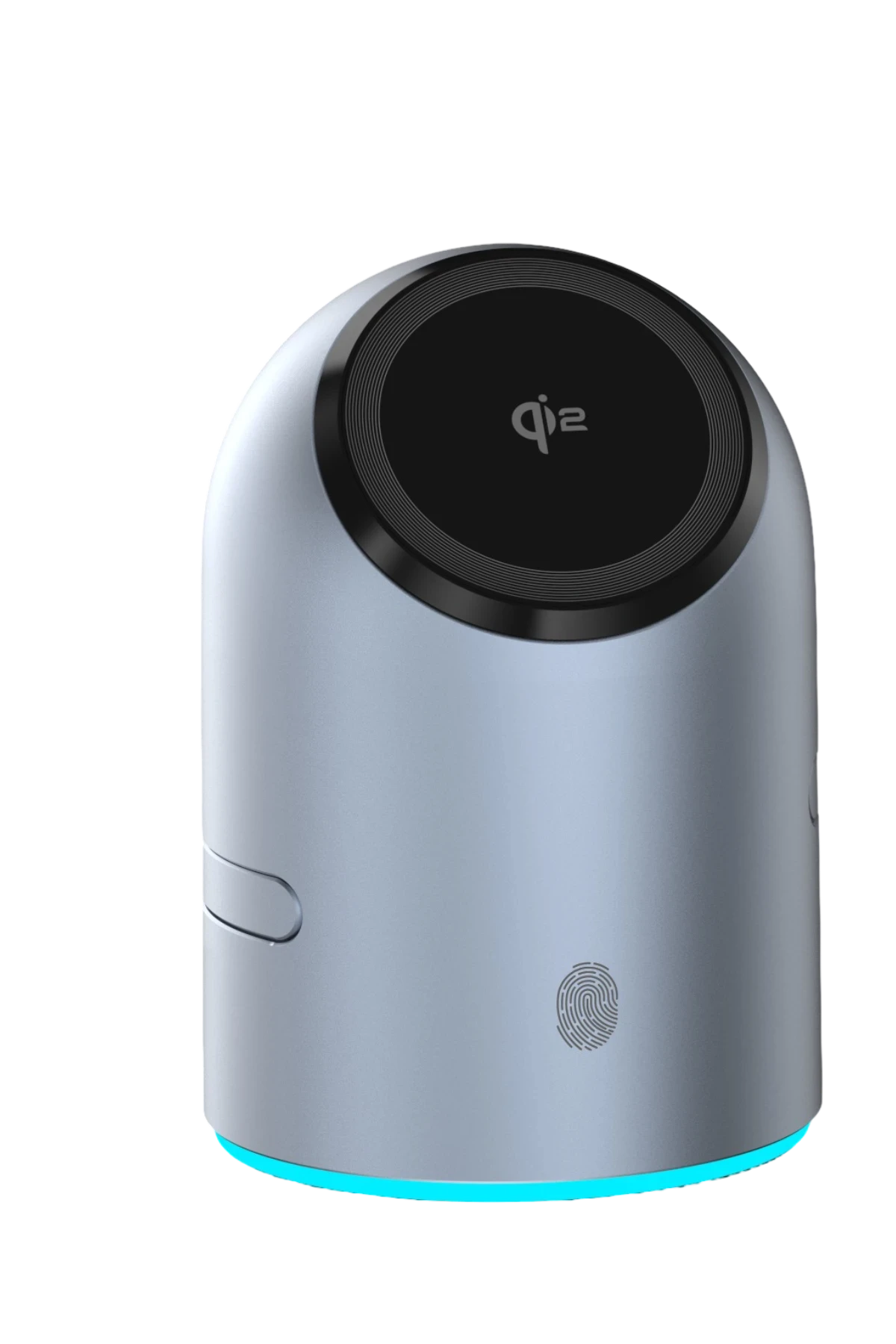 Earldom 3in1 15W Telefon 2.5W Saat ve 5W Airpods İçin Dönebilen Kablosuz Şarj Standı - Gri