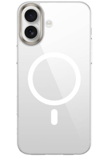G-Glass Şeffaf iPhone 16 Magsafe Kılıf