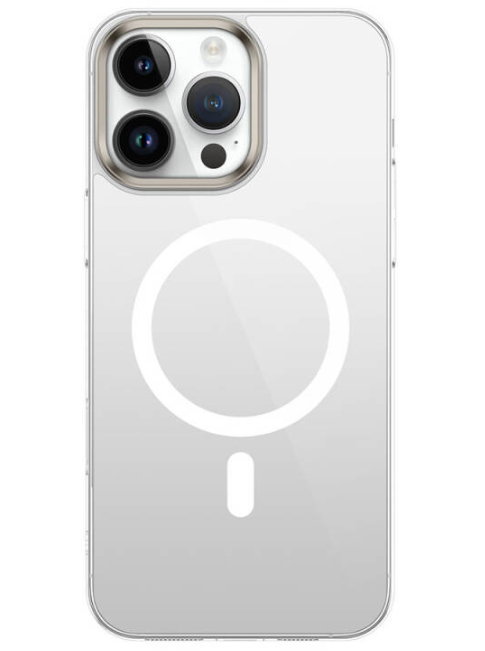 G-Glass Şeffaf iPhone 16 Pro Max Magsafe Kılıf