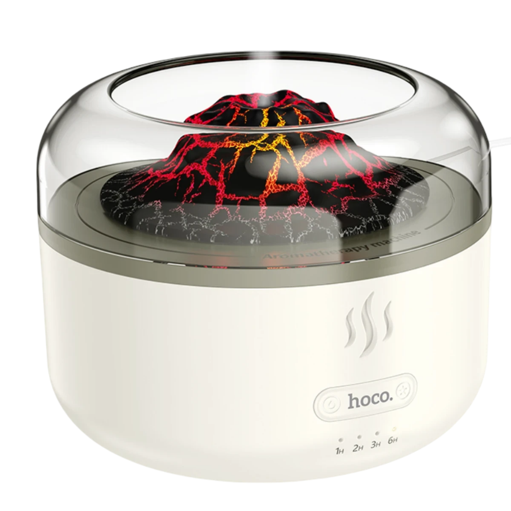 Hoco HX30 Ultrasonik Masaüstü Aroma Koku Makinesi - Beyaz