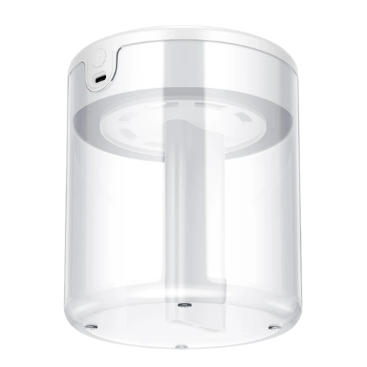 Hoco Dual Dijital Göstergeli Zaman Ayarlı Masaüstü Hava Nemlendirici - Beyaz