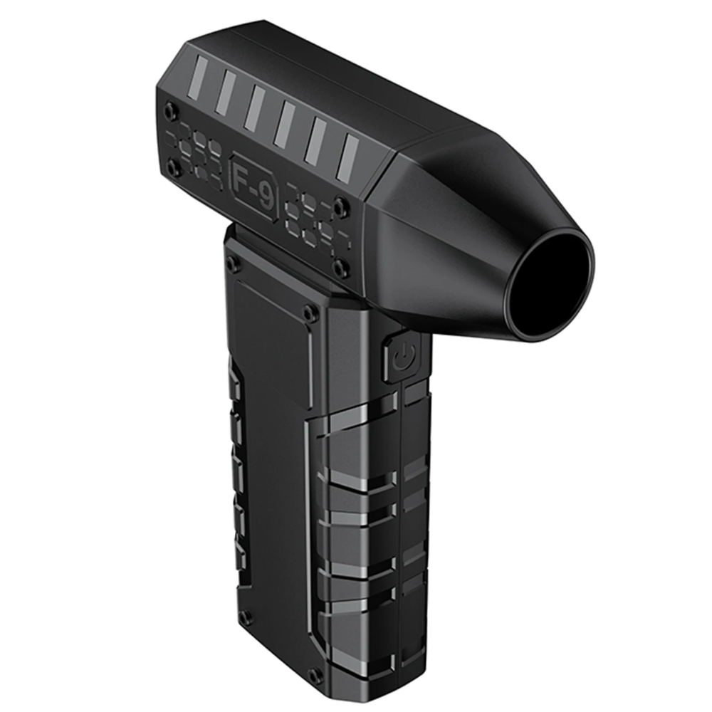 Hoco Force Dijital Göstergeli 80.000 RPM Hava Kompresörü - Siyah