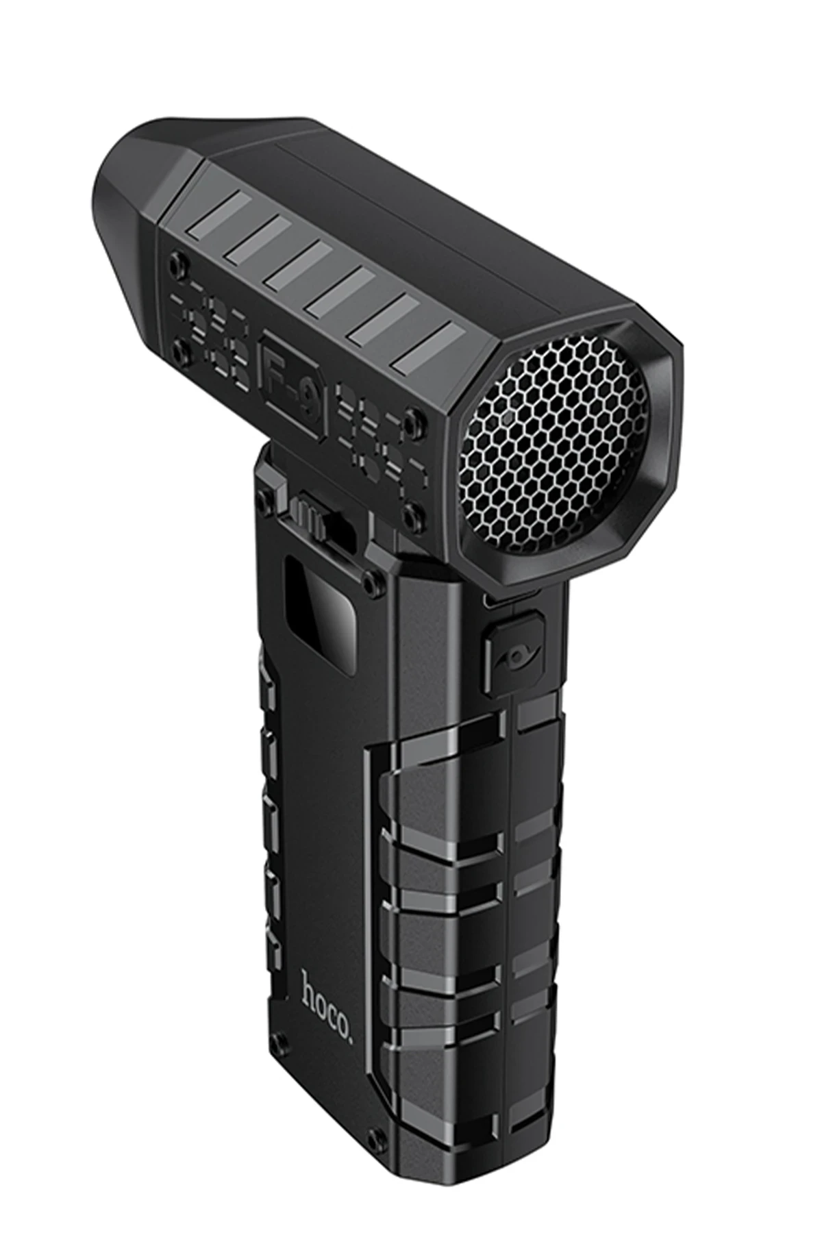 Hoco Force Dijital Göstergeli 80.000 RPM Hava Kompresörü - Siyah