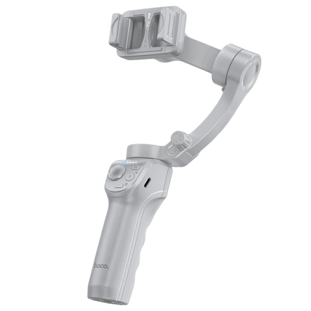 Hoco K24 360 Derece Otomatik Yüz Takipli Tripodlu Akıllı Selfie Gimbal – Gri