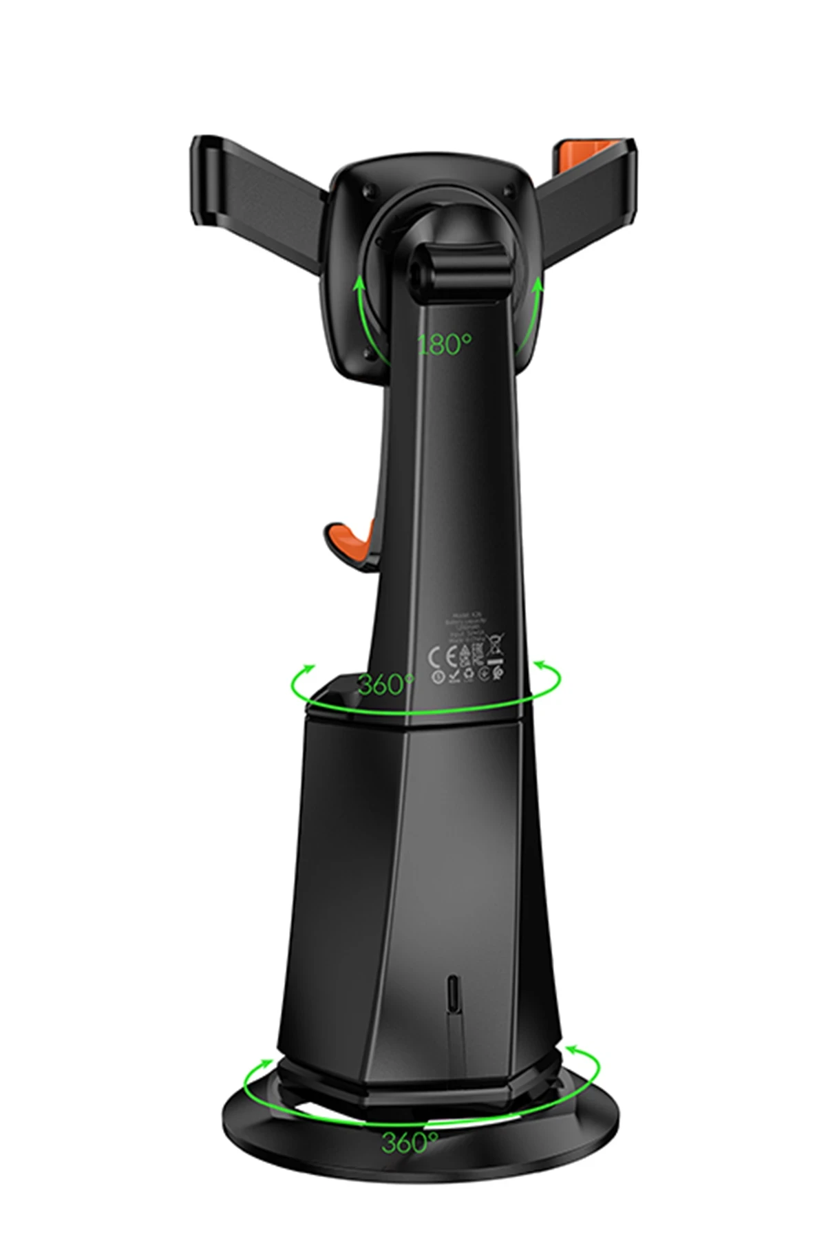 Hoco K26 Otomatik Yüz Takipli Tripodlu Akıllı Selfie Gimbal - Siyah