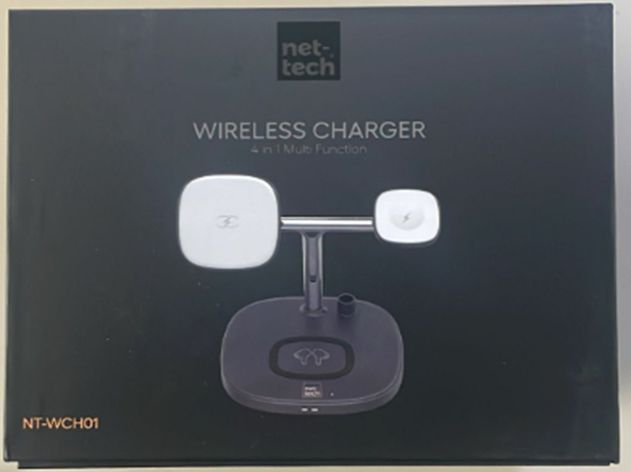 NT-WCH01 4 in 1 wireless şarj standı