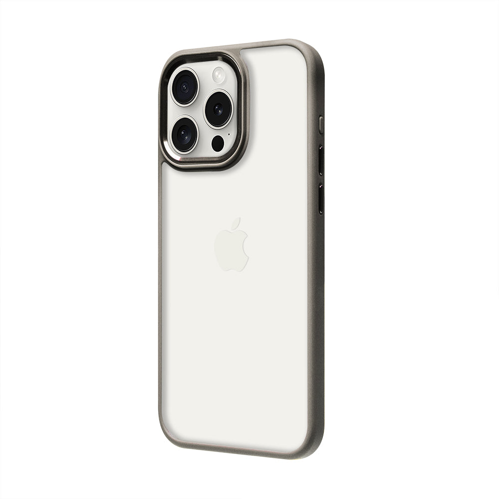Apple iPhone 15 Pro Max Renkli Lux Basic Titanyum