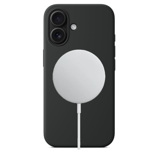 Apple iPhone 16 Plus Silikon Magsafe Case Siyah