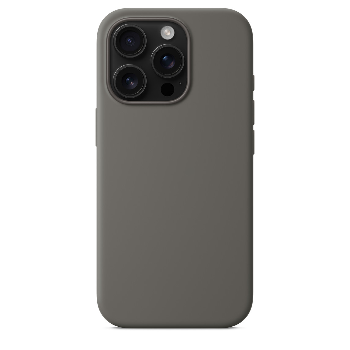 Apple iPhone 16 Pro Silikon Magsafe Case Taş Grisi