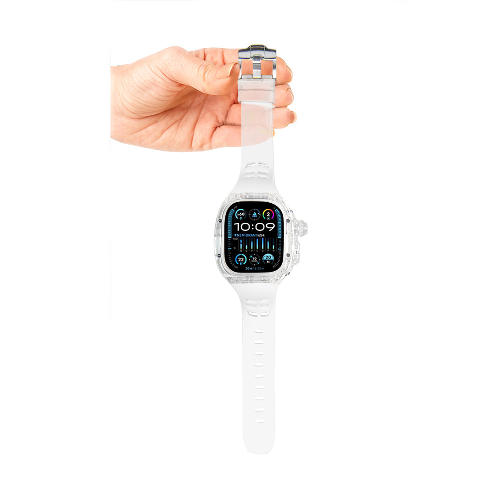Apple Watch Armour Loop Buzlu Saat Kordonu