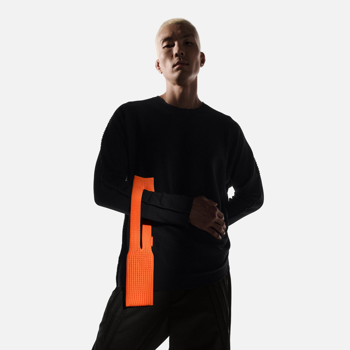 Apple iPhone Pocket Örgülü Telefon Çantası Mandalin