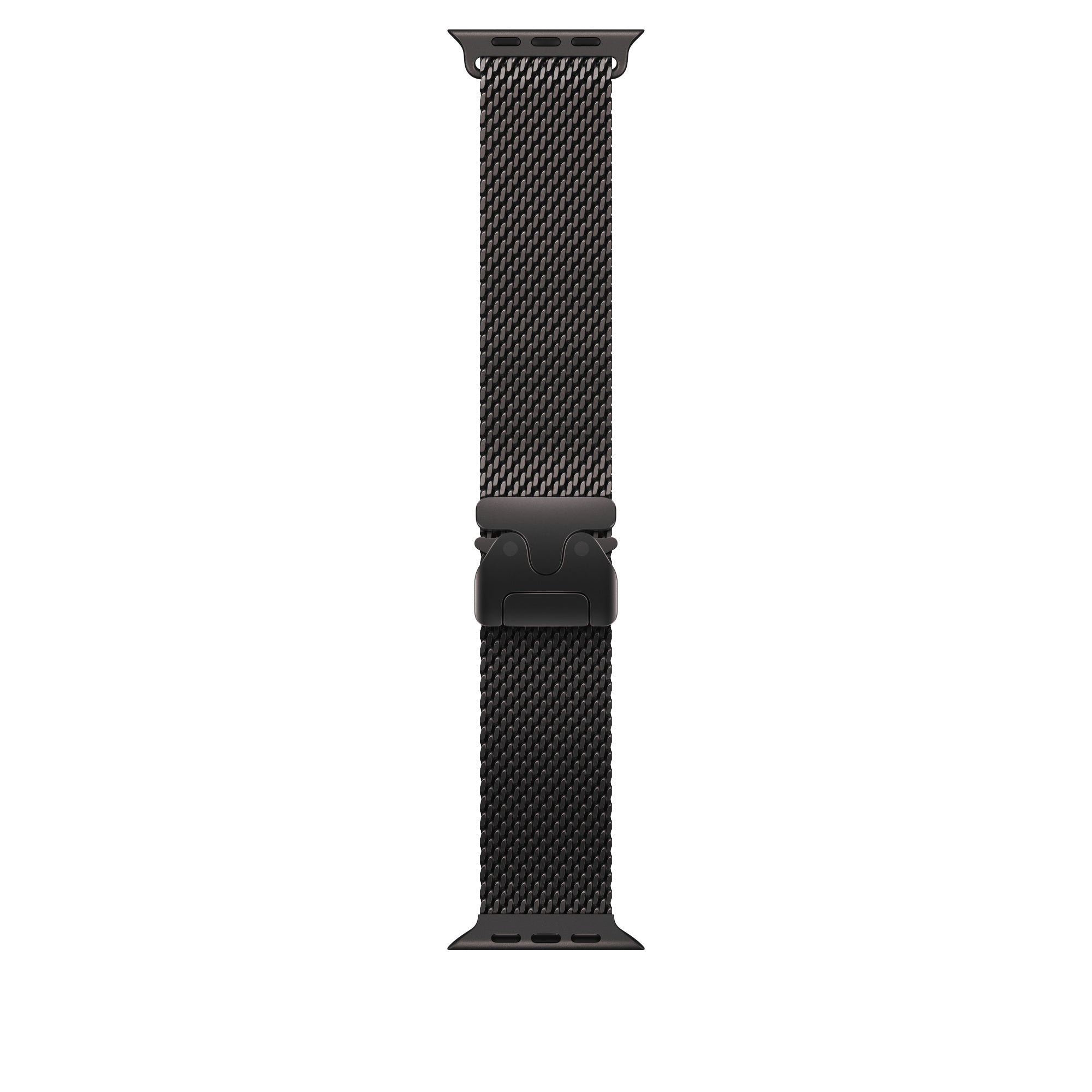 Apple Watch Milano Loop Hasır Black Premium Kordon