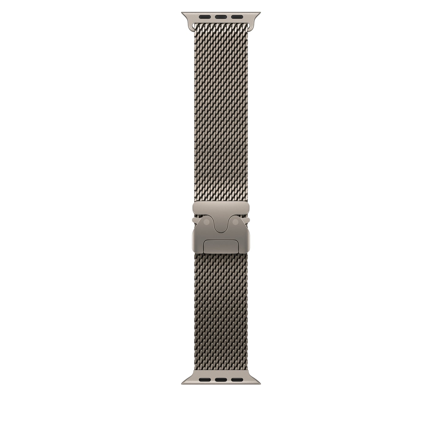 Apple Watch Milano Loop Hasır Silver Premium Kordon