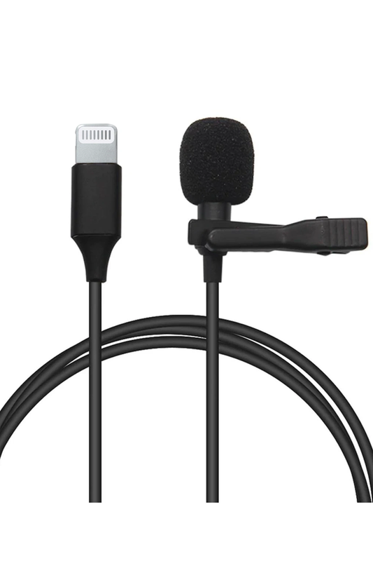 Newface Lightning 2 Metre Double Mikrofon - Siyah