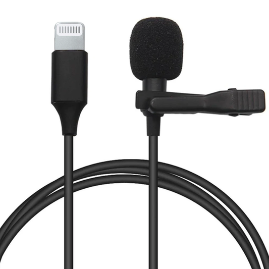 Newface Lightning 2 Metre Double Mikrofon - Siyah