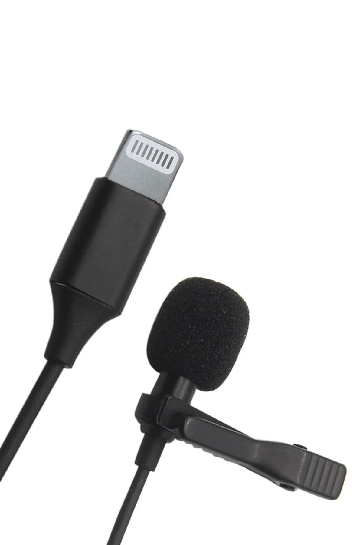 Newface Lightning 2 Metre Double Mikrofon - Siyah