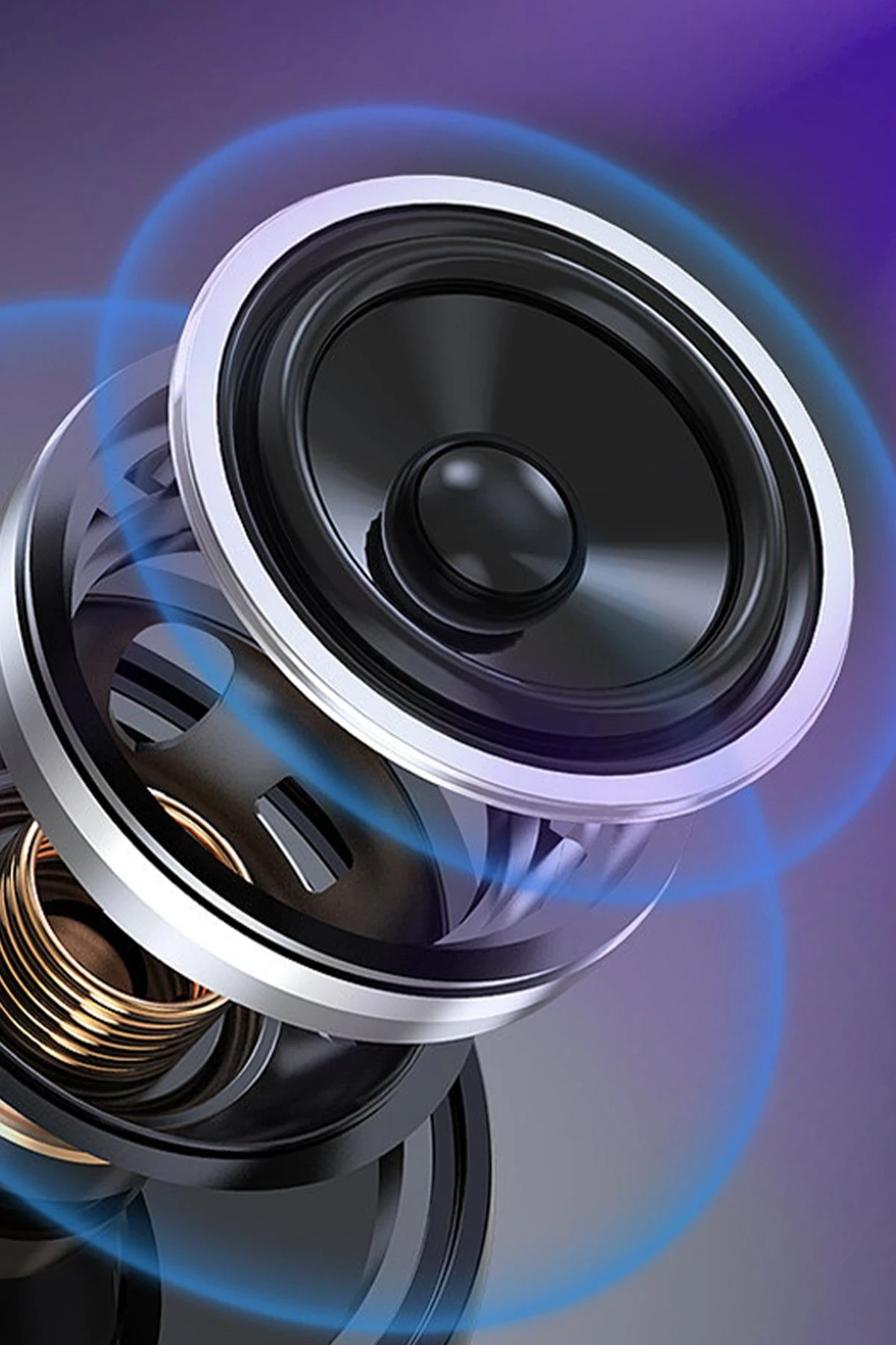 Newface Pluse 7 Mikrofonlu RGB Kablosuz Hoparlör - Beyaz