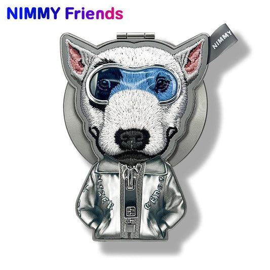 Nimmy 3D Fermuarlı Magsafe Stand Burunlu Köpek