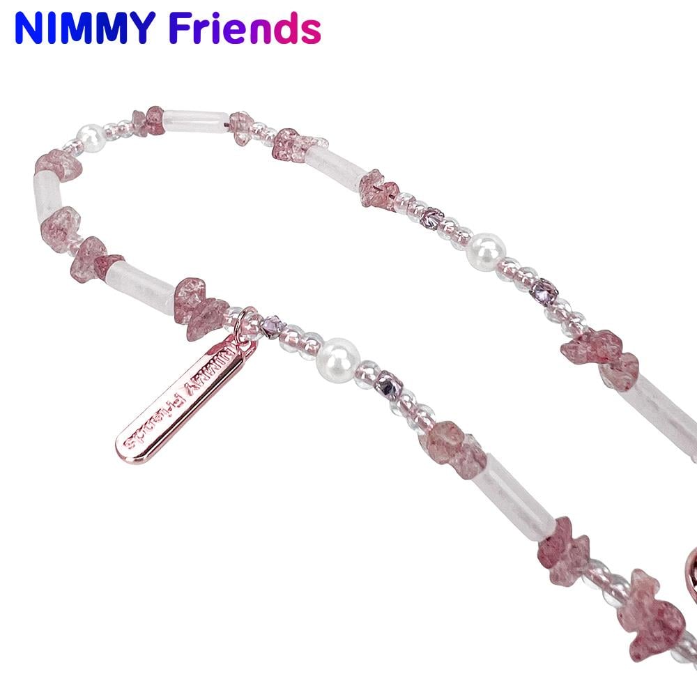 Nimmy Seramik Premium Charm Pembe Tüylü Kedi