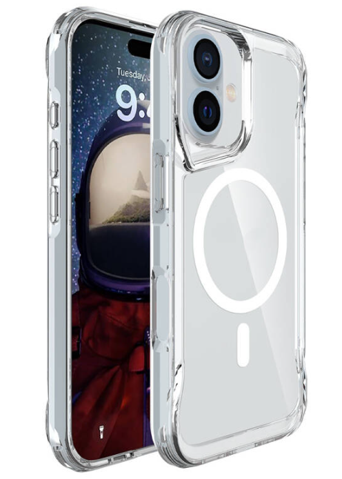 iPhone 16 Pearl Şeffaf Magsafe Kılıf