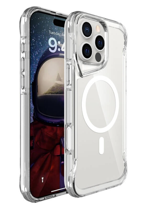 iPhone 16 Pro Max Pearl Şeffaf Magsafe Kılıf