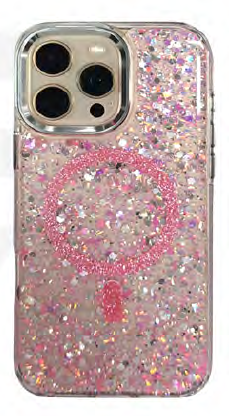 İphone 16 Simli Parlak Magsafe Kılıf