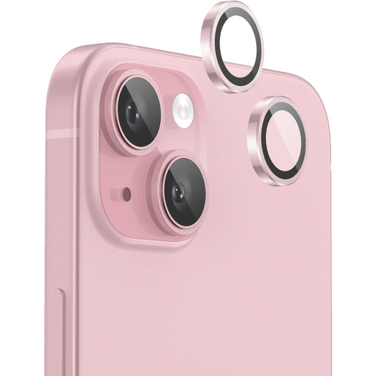 iPhone 16 Kamera Koruyucu Ring Pembe