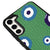 Samsung S23 Plus Evil Eye Look Telefon Kılıfı - Deri - Açık Yeşil
