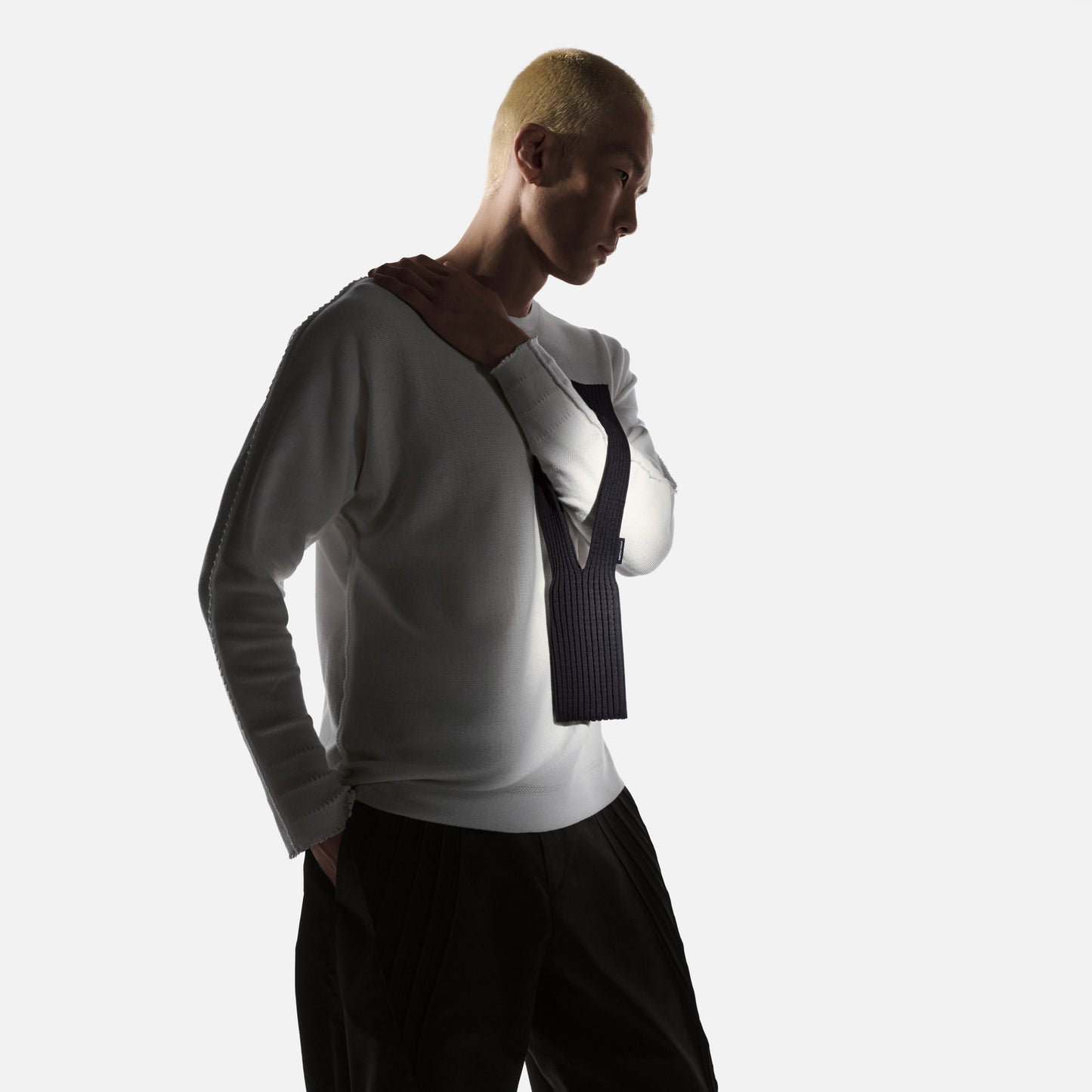 Apple iPhone Pocket Örgülü Telefon Çantası Siyah