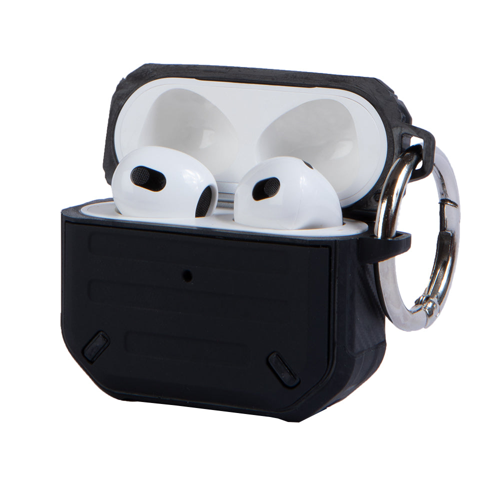 Apple AirPods 3 Armour Black Kılıfı