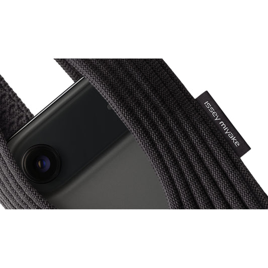 Apple iPhone Pocket Örgülü Telefon Çantası Siyah