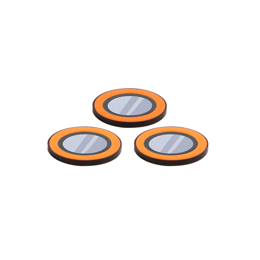 iPhone Kamera Koruyucu Fosforlu Ring Turuncu