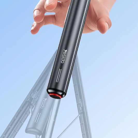 Yesido Düşmeye Karşı Mekanizmalı BT 5.2 Tripodlu Selfie Çubuğu - Siyah