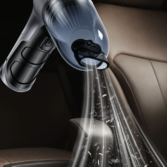 Yesido Çok Fonksiyonlu 4.000 mAh Bataryalı Kablosuz Süpürge ve Hava Kompresörü - Siyah